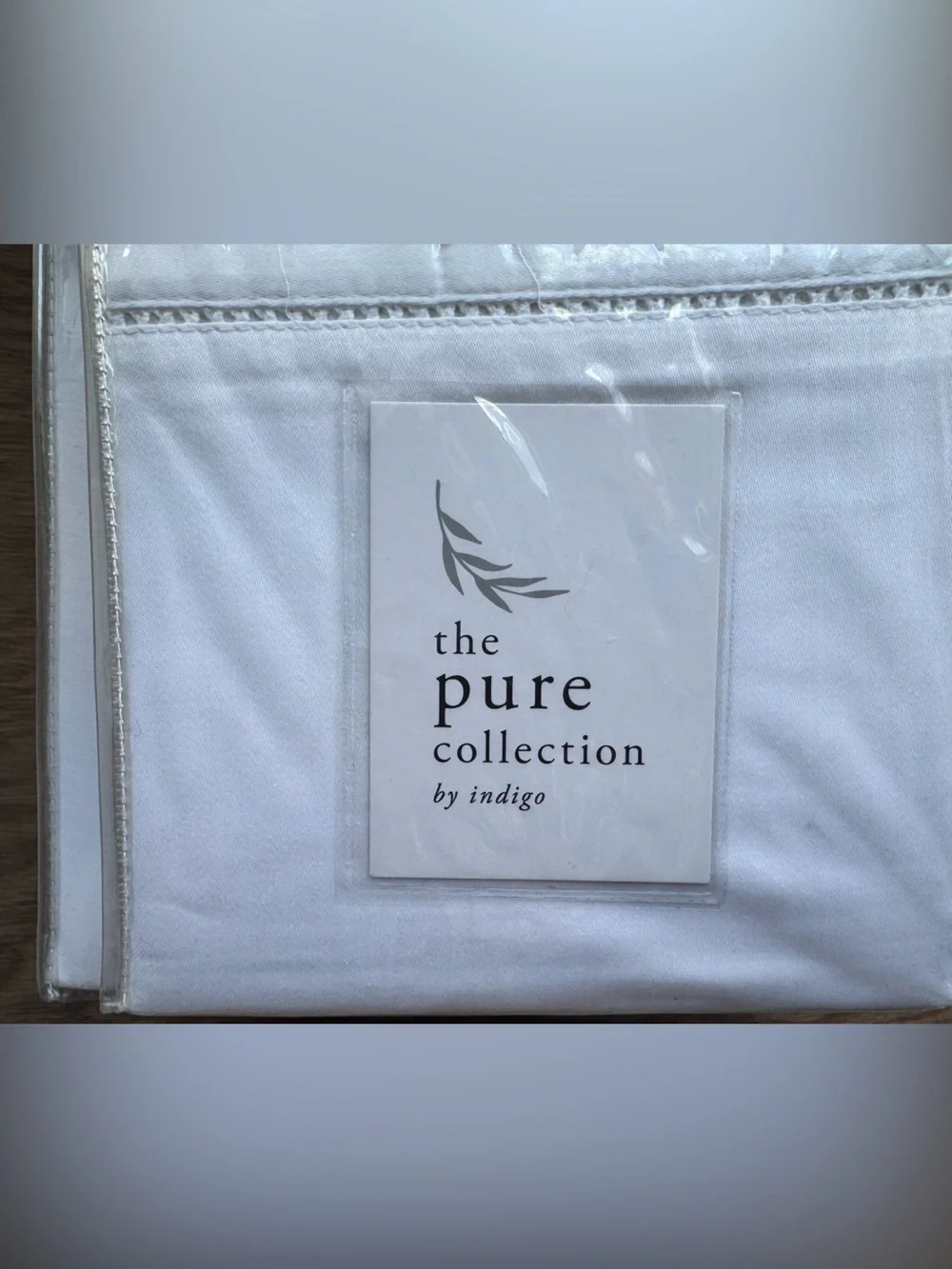The Pure Collection By Indigo Embellished White King Pillowcases Set of 2